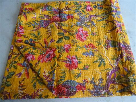 tribal-asian-textiles-hand-made-bird-print-king-size-kantha-quilt