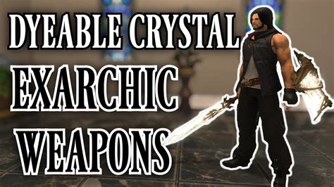 All Exarchic Crafted Weapons Ffxiv Patch Youtube