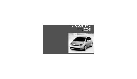 2006 Toyota Prius Manuals