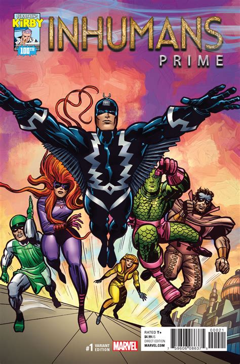 Comic Frontline Marvel New Look Inhumans Prime 1 The Future Of