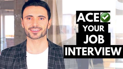 How To Prepare For An Interview Ace Your Job Interview Youtube