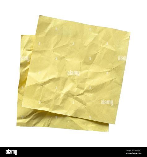 Yellow Paper Note Memo Wrinkled Poster Template A Poster Mockup