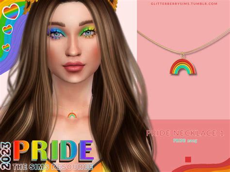 The Sims Resource Pride Necklace 1
