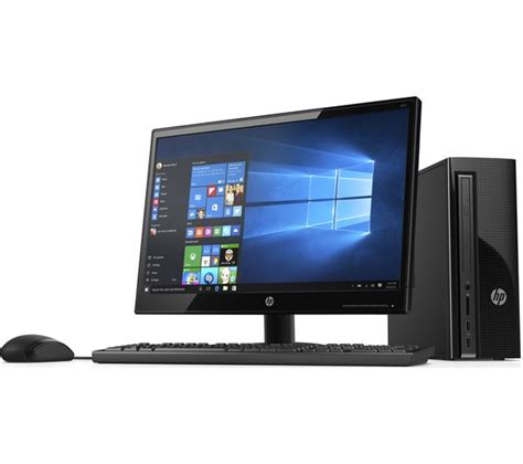 Hp 260 A104na Desktop Pc And 22kd Full Hd 215 Led Monitor Deals Pc World