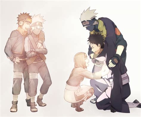 Kakashi Obito And Rin Team Minato Wallpaper Fanpop