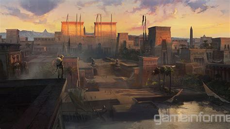 See Assassins Creed Origins Come To Life In Beautiful Concept Art