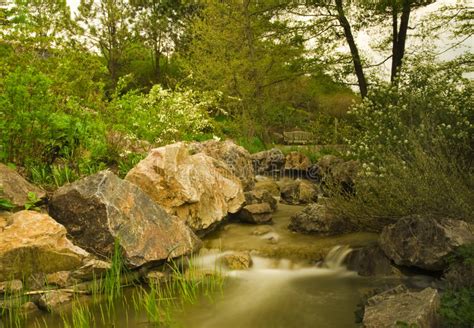 Waterfall Stock Image Image Of Green Nature Landscape 5810505