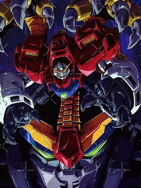 Dark Gundam G Gundam Photographic Print For Sale By Lman32 Redbubble
