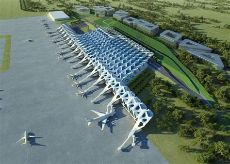 New Passenger Terminal Zagreb Airport Croatia Zaha Hadid Architecture
