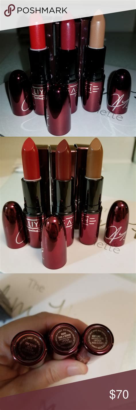 Mac X Aaliyah Lipstick Bundle All 3 Brand New In The Box 100