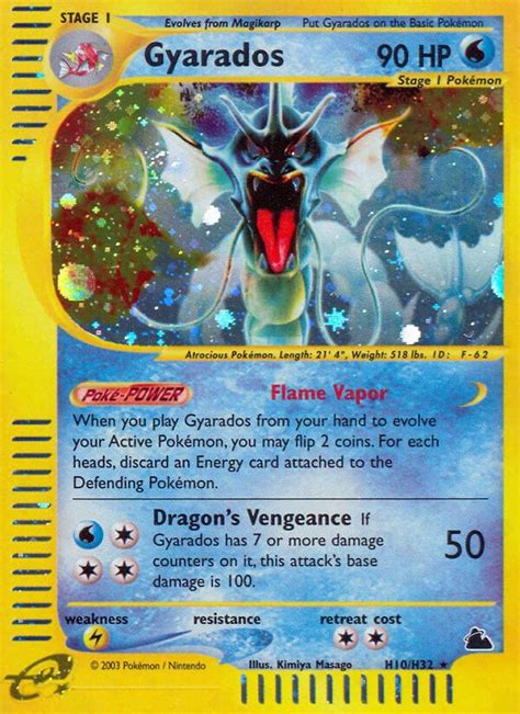 Pokémon Tcg 5 Of The Rarest And Most Valuable Gyarados Cards Hobbylark