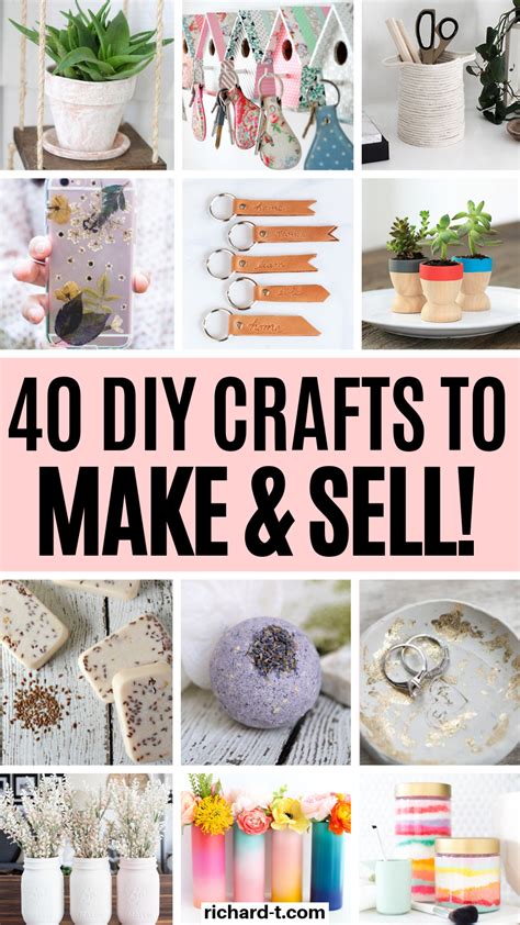 40 Easy Fun DIY Crafts To Make And Sell That You Need To Try If You