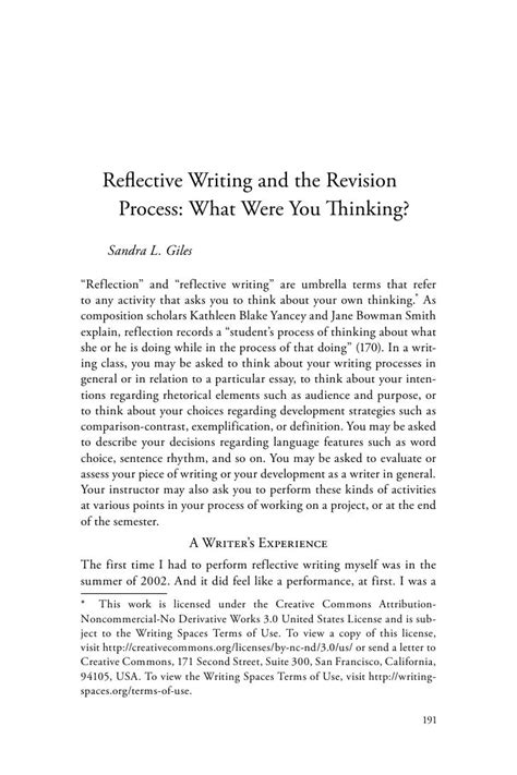 Reflective Essay In Apa Format Essay Argumentative Reflective Writing