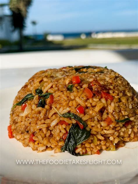 Basil Fried Rice The Foodie Takes Flight