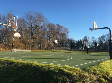 New Basketball Court At Jb Park Ready For Play Tapinto