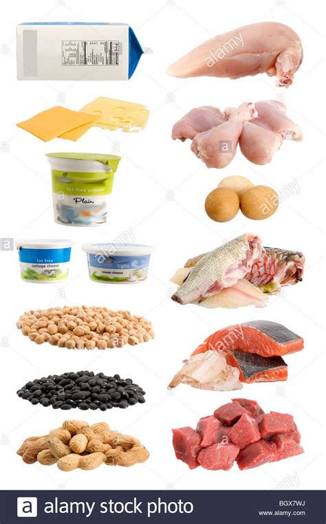 These tests determine the total nitrogen in a sample. Protein Food Group Meat High Resolution Stock Photography ...