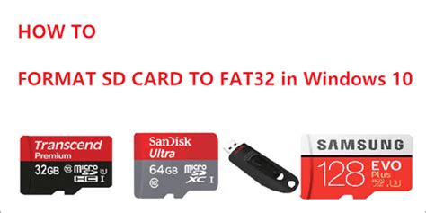 How To Format Sd Card To Fat32 On Windows 10 Oseprod