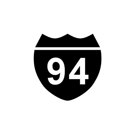 Sign Interstate 94 Vector Svg Icon Svg Repo