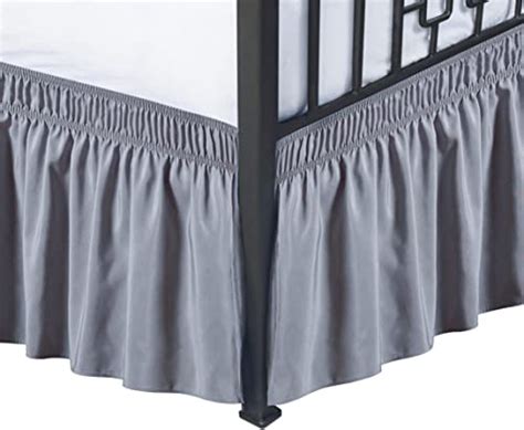 Best Wrap Around Bed Skirt With Split Corners