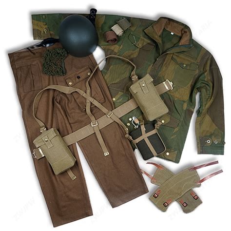 Ww2 British Army Equipment P37 Dernison Jacket And Pants With Kettle