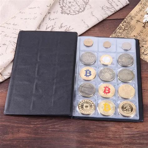 10 Pages 150 Pockets Coin Album For World Coin Collection Holder Book