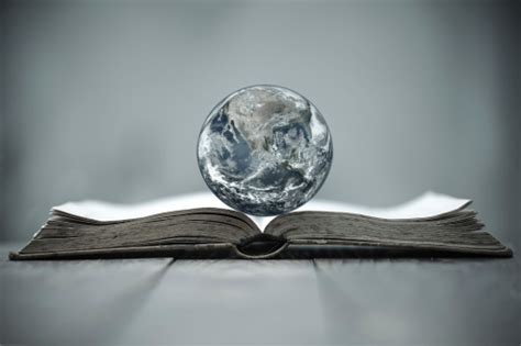 Earth Globe On A Book Stock Photo Download Image Now Istock