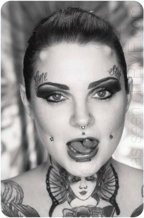 Bmegirls Bme Tattoo Piercing And Body Modification News Facial