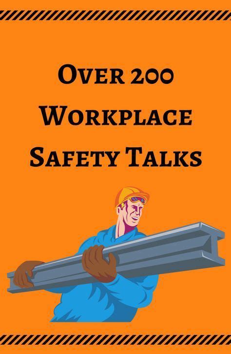 A Useful Link For Any Professional Who Has To Give Toolbox Talks Or