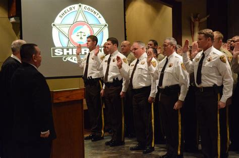 John Samaniego Sworn In As Shelby County Sheriff