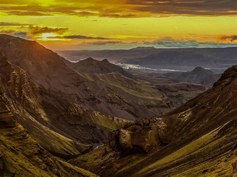 Mountain Landscape In Iceland Image Free Stock Photo Public Domain
