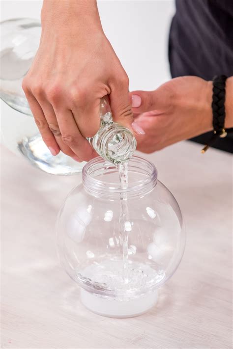 Make A Homemade Snow Globe For The Holidays