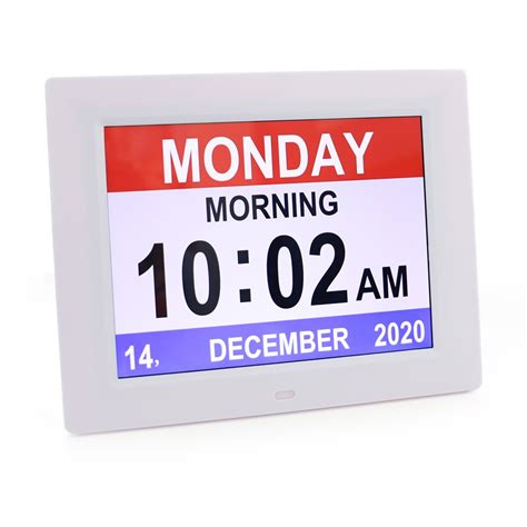Digital Calendar Clock Daily Living Aids Household Aids Access