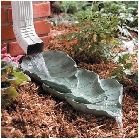 10 Clever Downspout Landscaping Ideas