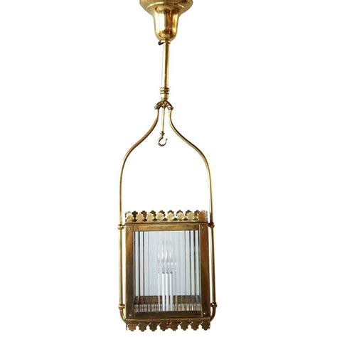Brighten up the ordinary with this double light fixture in classic flush mount. $487 American Victorian Brass Hallway One-Light Hanging ...