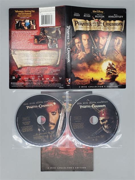 pirates of the caribbean the curse of the black pearl dvd no case no tracking 786936224306 ebay
