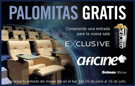 Ocimax Palma Estrena Nueva Sala De Cine Y Por Probarla Aficine Te