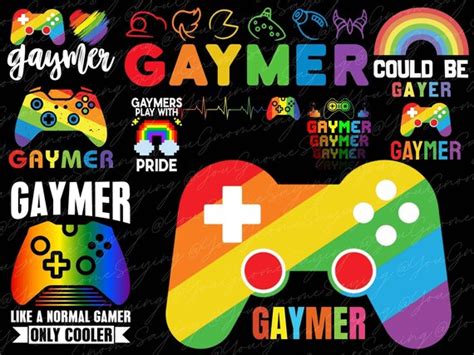 Gaymer Gamer Gay Pride Lgbt Svg Gender Equality Svg Gay Svg Etsy