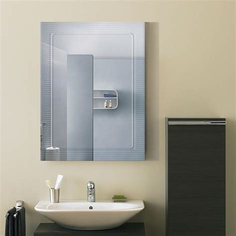 24 X 18 In Wall Mounted Rectangle Bathroom Mirror Dk Od B067c Decoraport Canada