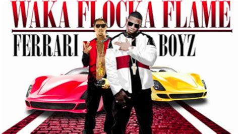 But lamborghini got into the car business because enzo ferrari was a model for him, and he humiliated him. Ferrari Boyz (Gucci Mane & Waka Flocka Flame) -Clean - YouTube