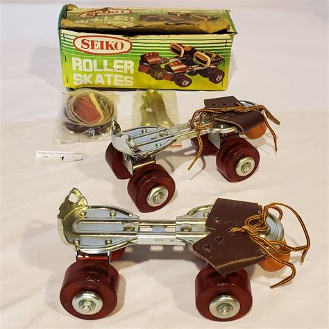 Vintage Seiko Original Roller Skates 1970s Nos In Box