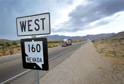 Nevada Pursues Route 160 Widening Project Las Vegas Review Journal