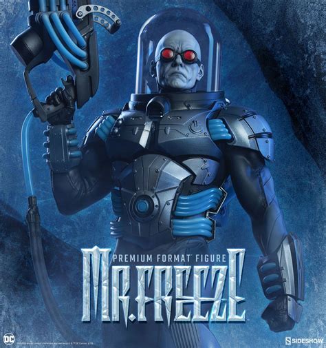 Mr Freeze Premium Format Figure Sideshow Collectibles Frozen Art