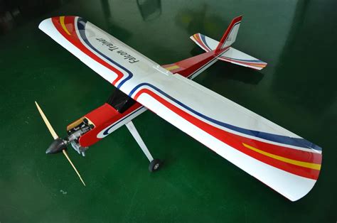 Toys And Hobbies Falcon Trainer 20cc Gasoline Rc Airplane Balsa Wood