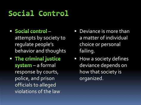 Social Control Definition Sociology Definition Ghw