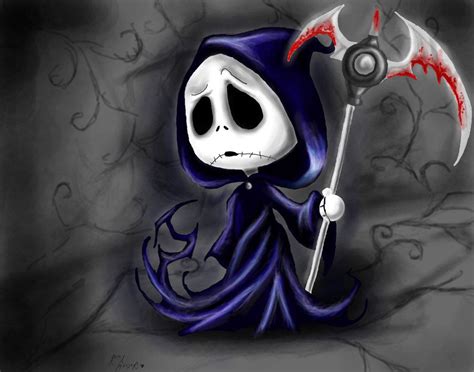 Image Detail For Chibi Reaper Jack By Halloweenbloodyqueen On
