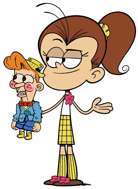 Image Luan With Loose Hair Png The Loud House Encyclo