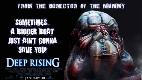 Highlight key themes and pique students interest with this printable poster. Mike's Movie Cave: Deep Rising (1998) - Review