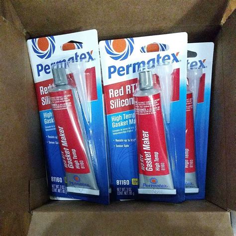 Permatex High Temp Red Rtv Silicone Gasket Oz Pack Of