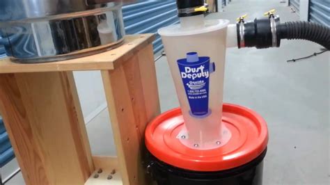 This time i'll show you, how to make a cyclone dust separator from two buckets.how i did it. Cyclone Dust Separator - YouTube