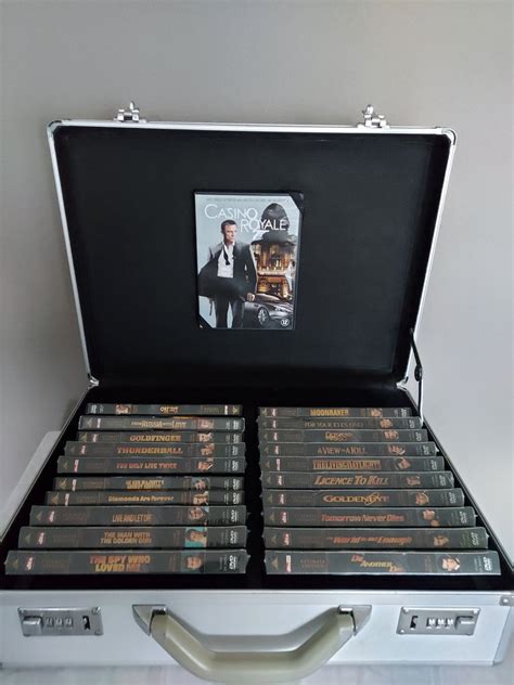 James Bond Official Suitcase 007 Including 20dvds Multiple Titles Dvd 2000 Catawiki